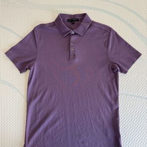 Robert Barakett Men’s Small “Georgia” Lavender/Violet/Purple Polo Shirt